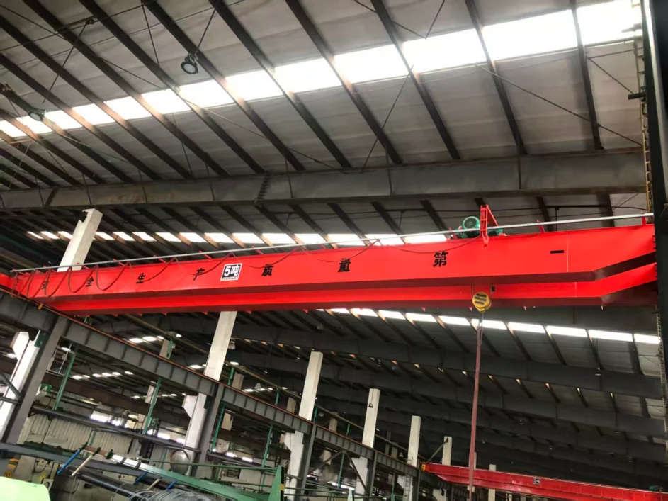 Double girder overhead crane